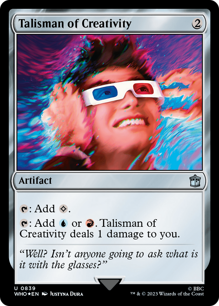 Talisman of Creativity (Surge Foil) [Doctor Who] | Galactic Gamez