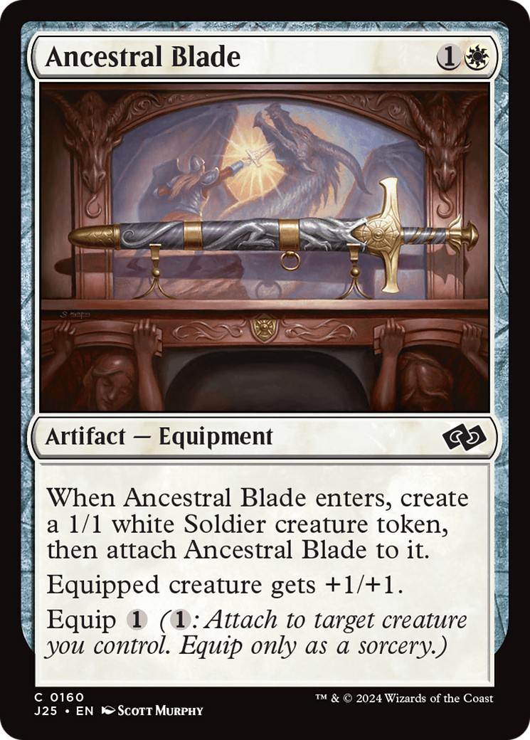 Ancestral Blade [Foundations Jumpstart] | Galactic Gamez