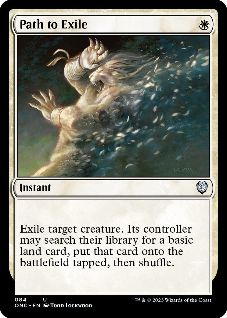 Path to Exile [Phyrexia: All Will Be One Commander] | Galactic Gamez