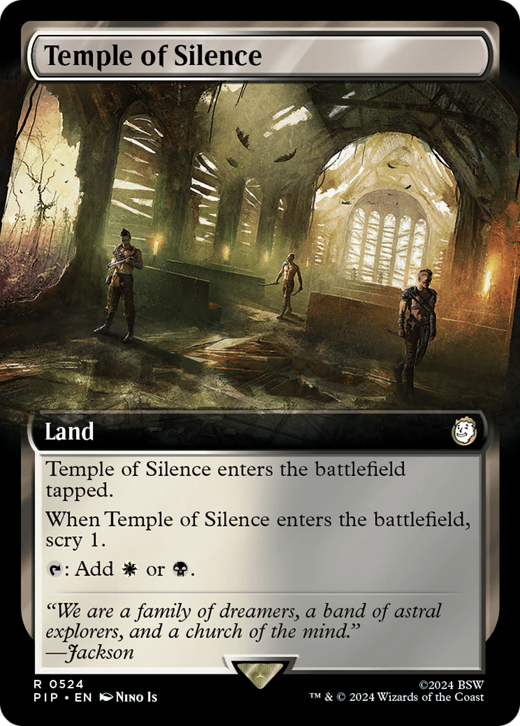 Temple of Silence (Extended Art) [Fallout] | Galactic Gamez