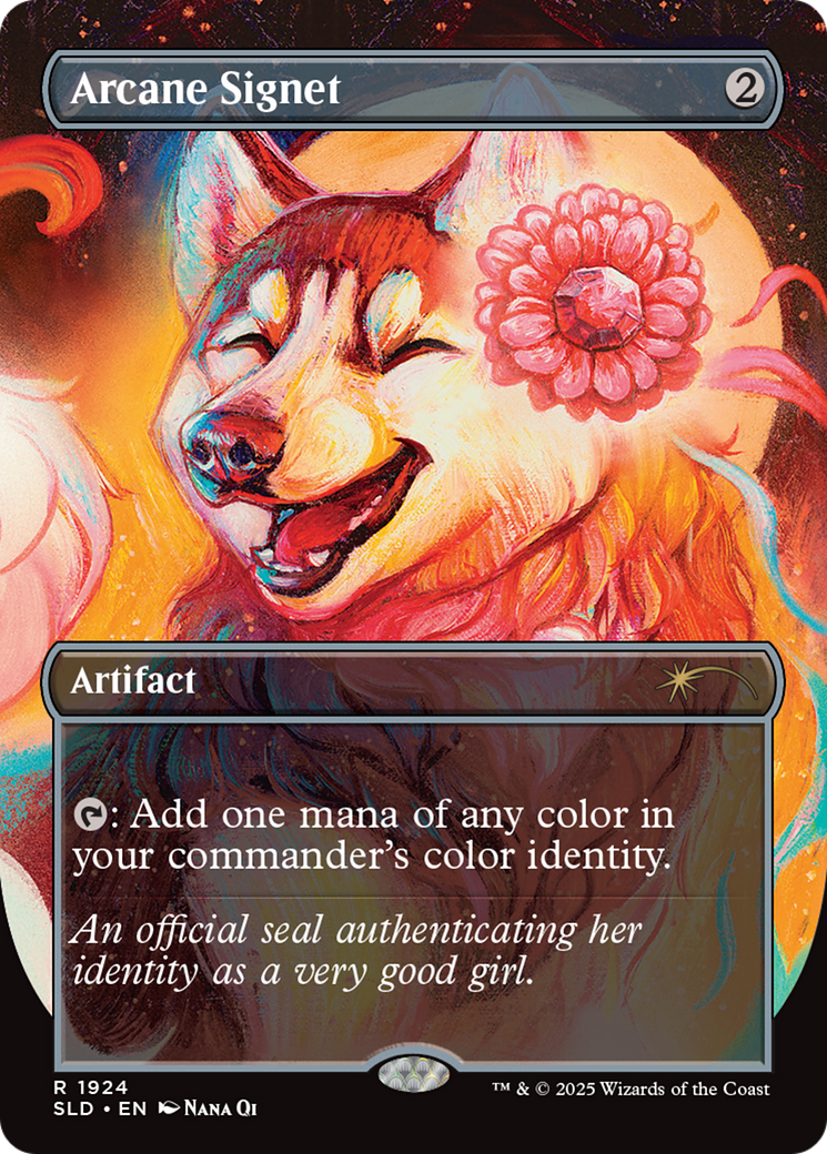 Arcane Signet (1924) (Rainbow Foil) [Secret Lair Drop Series] | Galactic Gamez