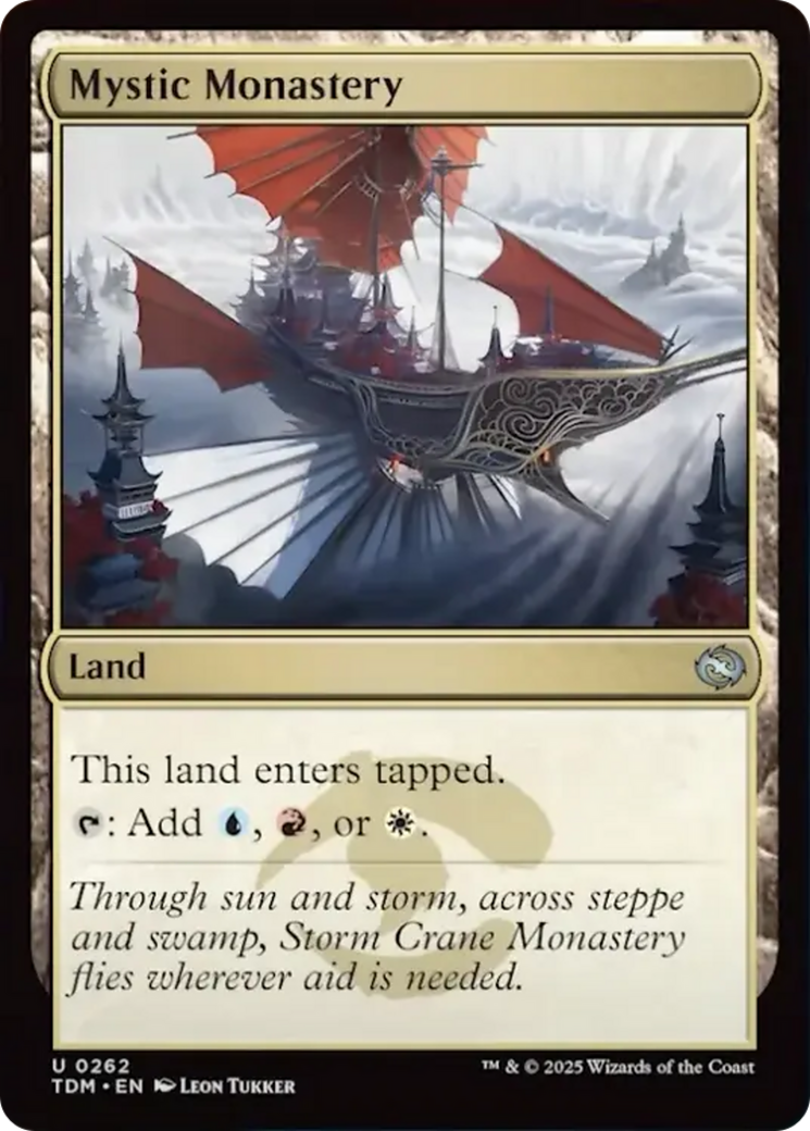 Mystic Monastery [Tarkir: Dragonstorm] | Galactic Gamez