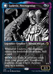 Ludevic, Necrogenius // Olag, Ludevic's Hubris (Showcase Eternal Night) [Innistrad: Midnight Hunt] | Galactic Gamez