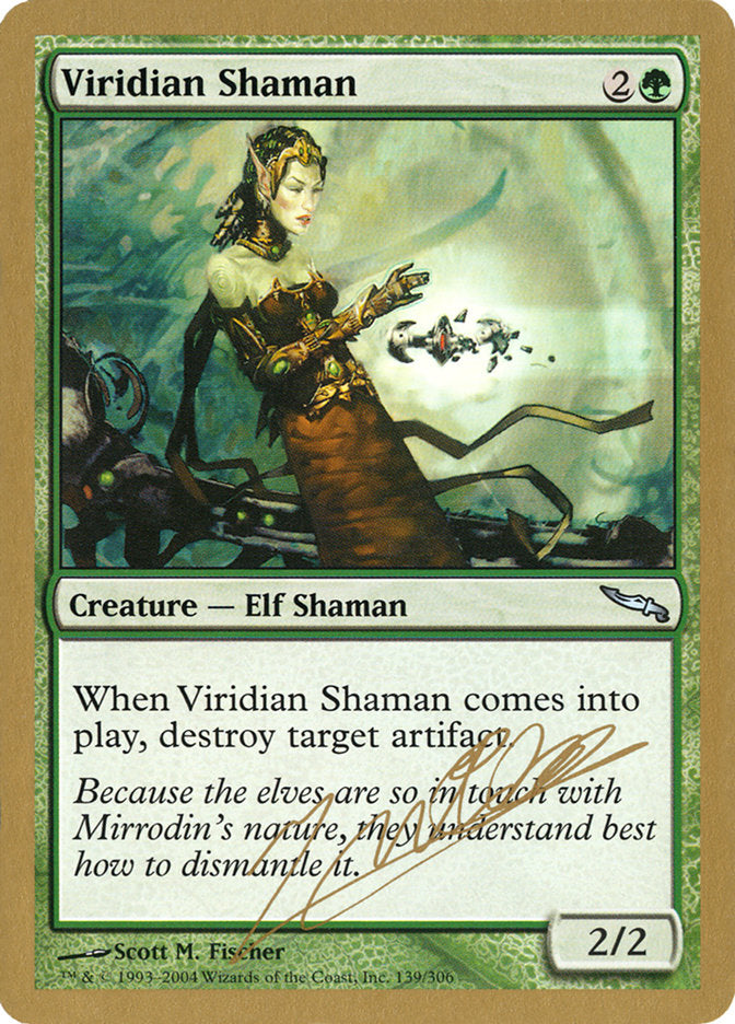 Viridian Shaman (Julien Nuijten) [World Championship Decks 2004] | Galactic Gamez