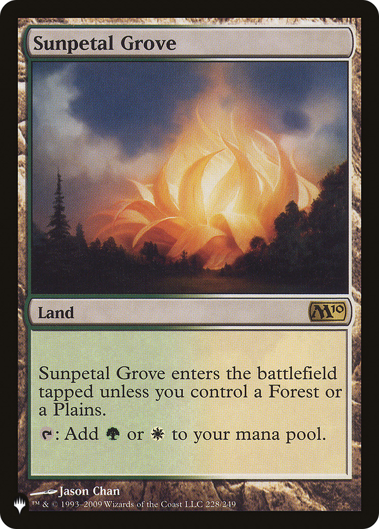 Sunpetal Grove [The List] | Galactic Gamez