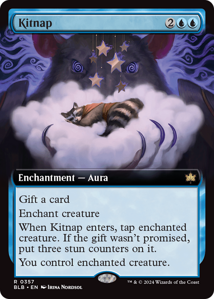 Kitnap (Extended Art) [Bloomburrow] | Galactic Gamez
