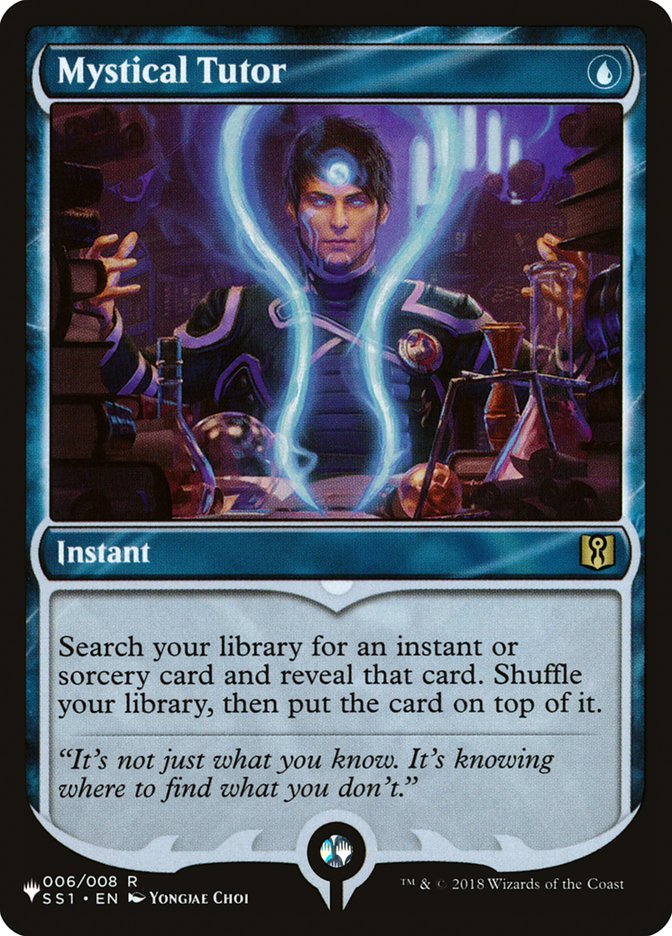 Mystical Tutor [The List] | Galactic Gamez