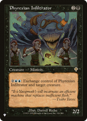 Phyrexian Infiltrator [The List] | Galactic Gamez