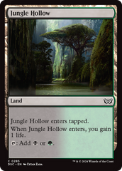 Jungle Hollow [Duskmourn: House of Horror Commander] | Galactic Gamez