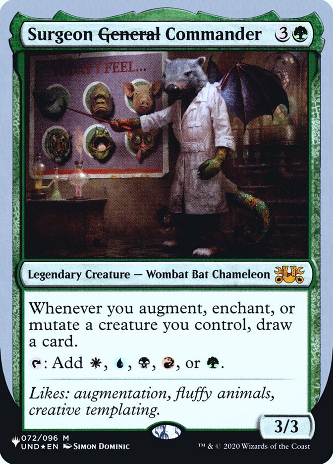 Surgeon General Commander (Unfinity Foil Edition) [The List] | Galactic Gamez
