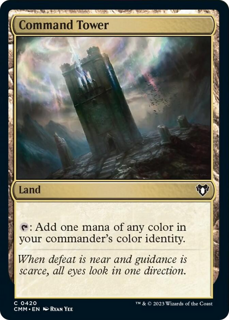 Command Tower [Commander Masters] | Galactic Gamez