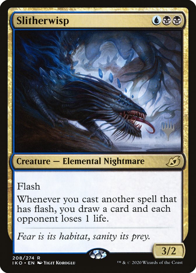 Slitherwisp (Promo Pack) [Ikoria: Lair of Behemoths Promos] | Galactic Gamez