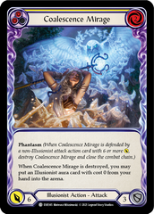 Coalescence Mirage (Yellow) [EVR145] (Everfest)  1st Edition Rainbow Foil | Galactic Gamez