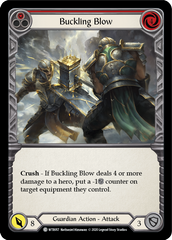 Buckling Blow (Red) [U-WTR057] (Welcome to Rathe Unlimited)  Unlimited Rainbow Foil | Galactic Gamez