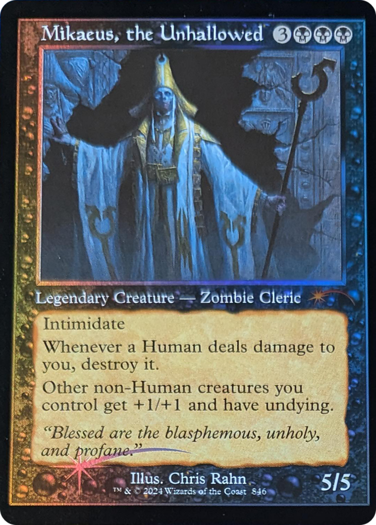 Mikaeus, the Unhallowed (Retro Frame) [Secret Lair Drop Series] | Galactic Gamez