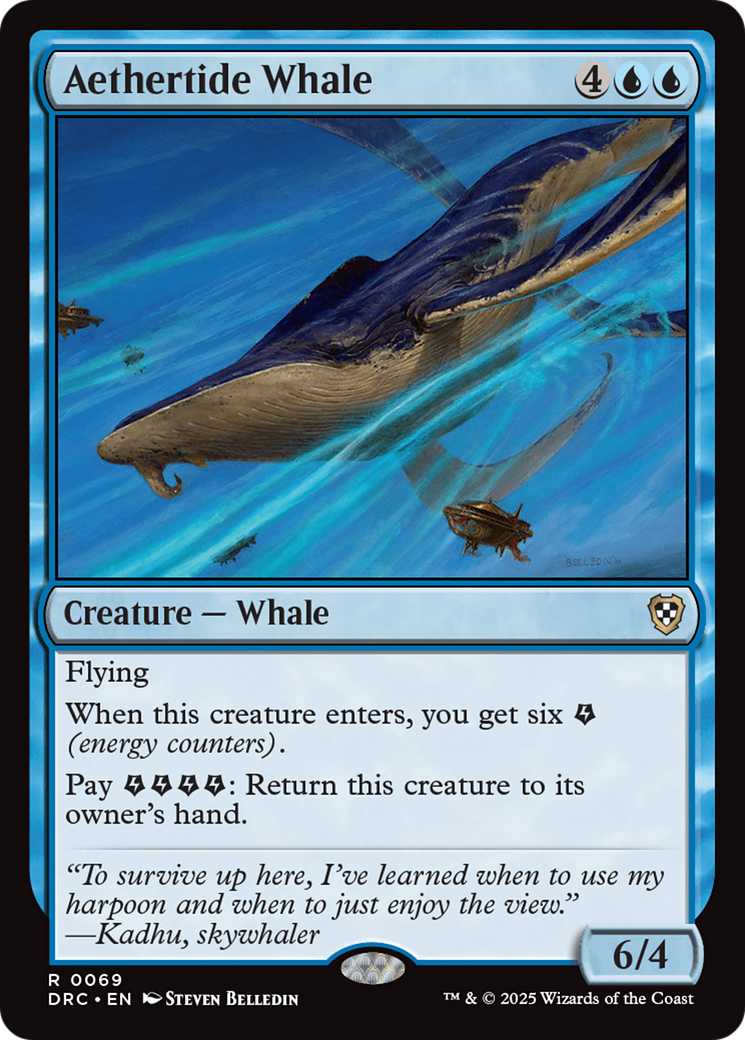 Aethertide Whale [Aetherdrift Commander] | Galactic Gamez