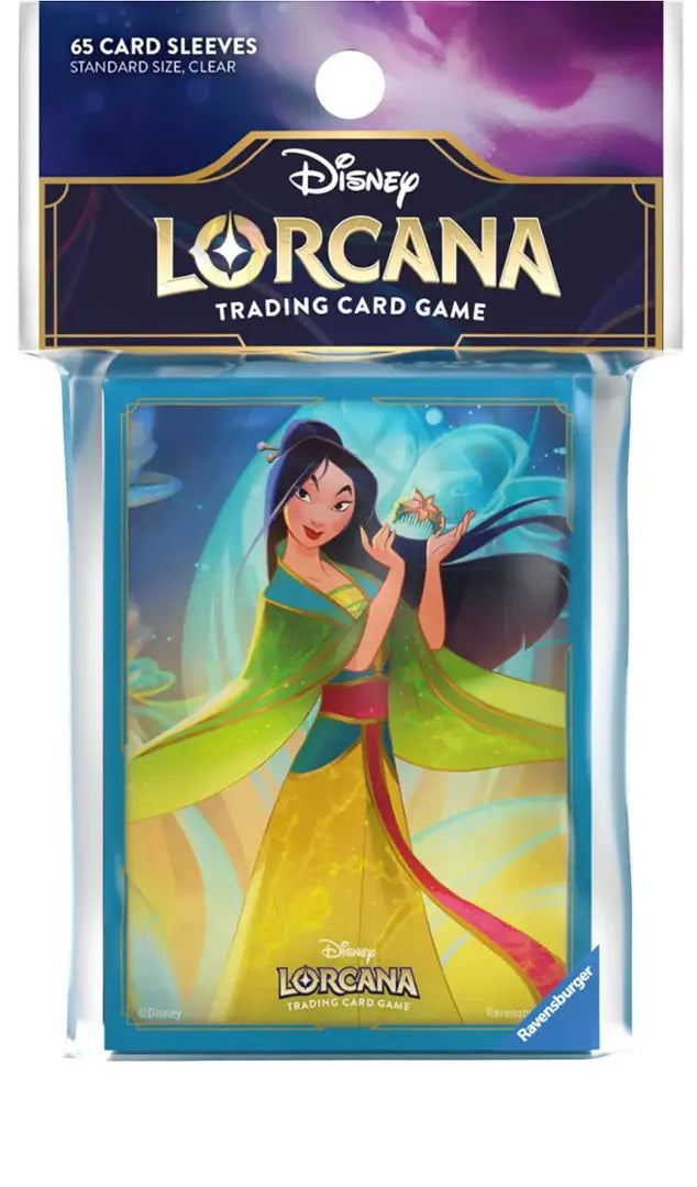 Disney - Lorcana Fabled Card Sleeve - Mulan | Galactic Gamez