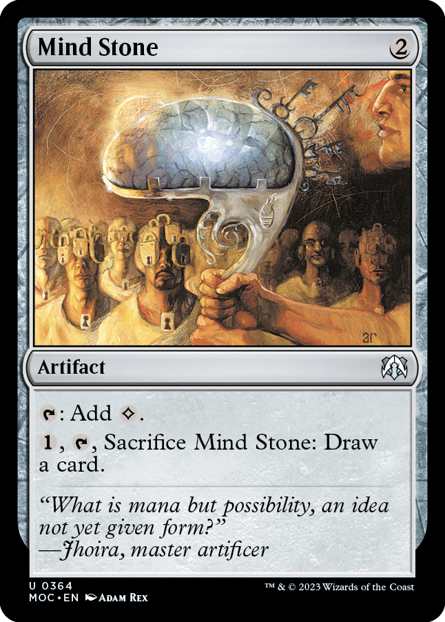 Mind Stone [March of the Machine Commander] | Galactic Gamez