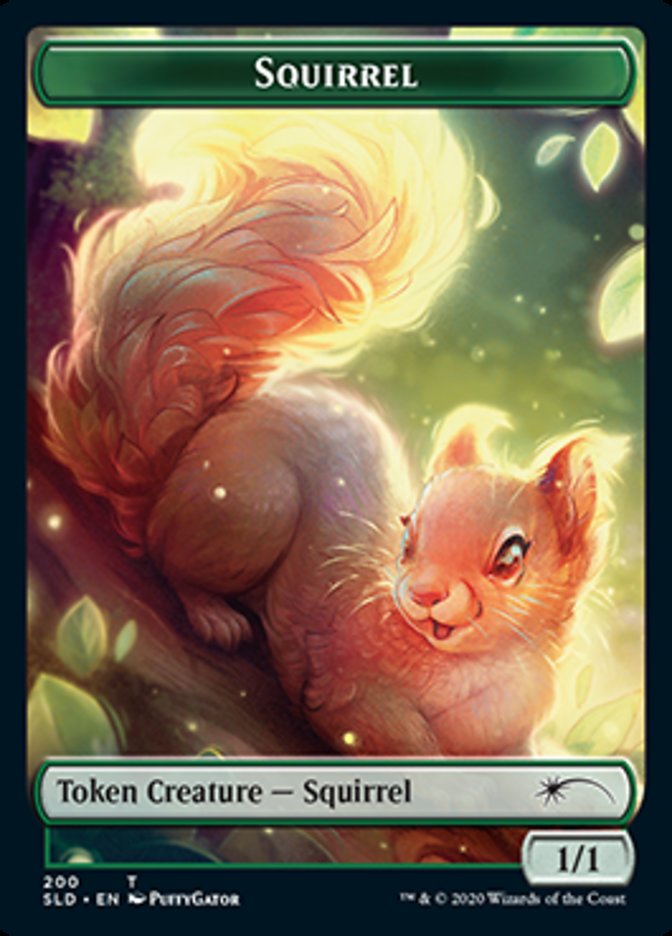 Squirrel Token [Secret Lair Drop Series] | Galactic Gamez