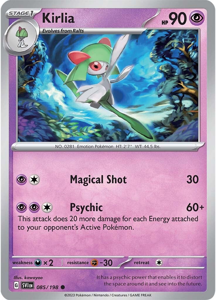 Kirlia (085/198) [Scarlet & Violet: Base Set] | Galactic Gamez