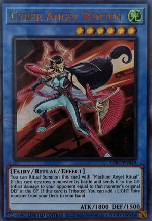 Cyber Angel Benten [LART-EN049] Ultra Rare | Galactic Gamez