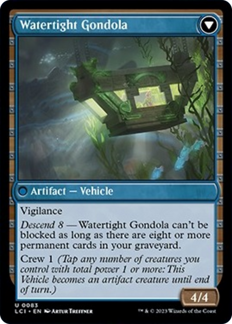 Waterlogged Hulk // Watertight Gondola [The Lost Caverns of Ixalan] | Galactic Gamez