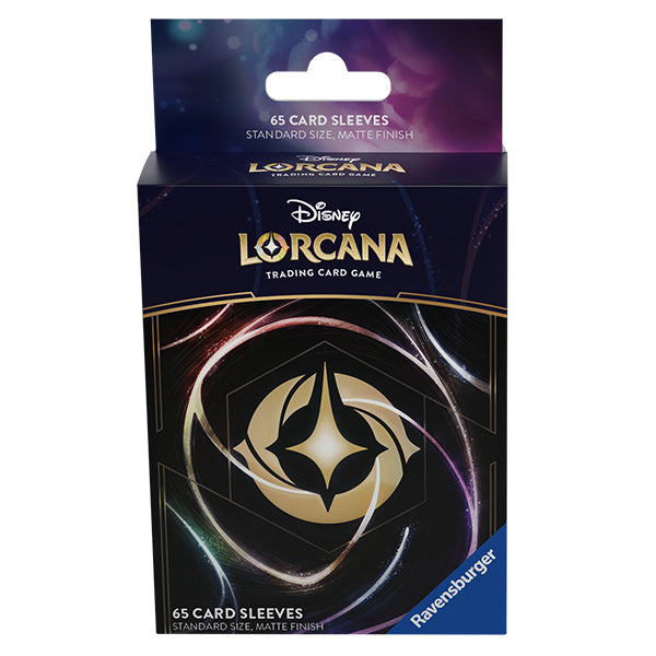 Card Sleeves: Disney Lorcana- Shimmering Skies- Branded (65ct) | Galactic Gamez