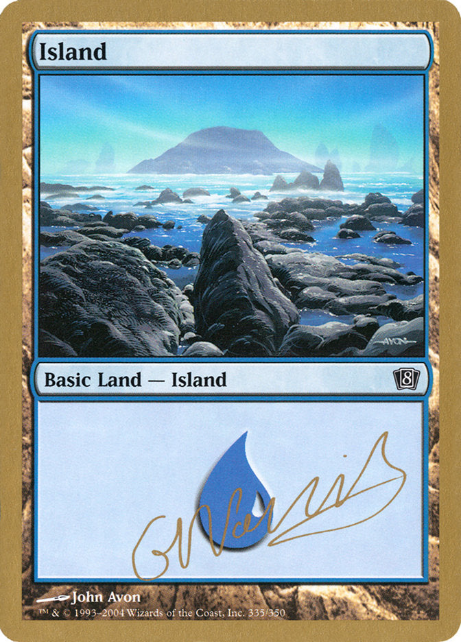 Island (gn335) (Gabriel Nassif) [World Championship Decks 2004] | Galactic Gamez