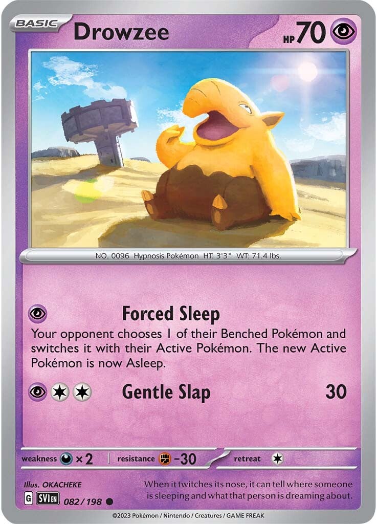 Drowzee (082/198) [Scarlet & Violet: Base Set] | Galactic Gamez