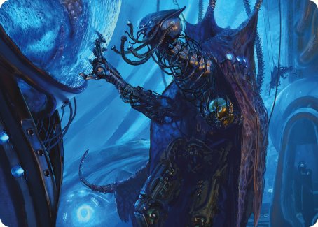 Atmosphere Surgeon Art Card [Phyrexia: All Will Be One Art Series] | Galactic Gamez