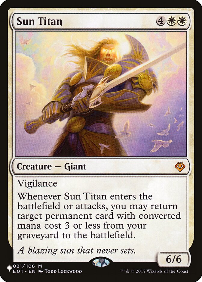 Sun Titan [The List] | Galactic Gamez