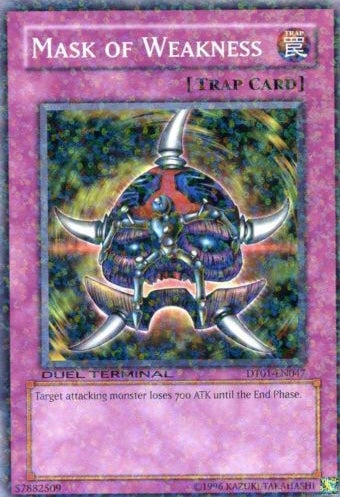 Mask of Weakness [DT01-EN047] Common | Galactic Gamez