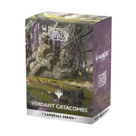 Dragon Shield: Art: Dual Matte: Landfall Series - Verdant Catacombs | Galactic Gamez
