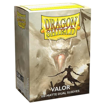 Dragon Shield Sleeves: Dual Matte: Valor (100) | Galactic Gamez