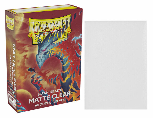 Dragon Shield: Japanese: Clear Matte (60) | Galactic Gamez