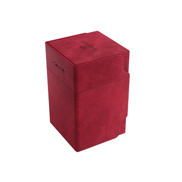 Gamegenic Watchtower 100+ XL Convertible Deck Box Red | Galactic Gamez