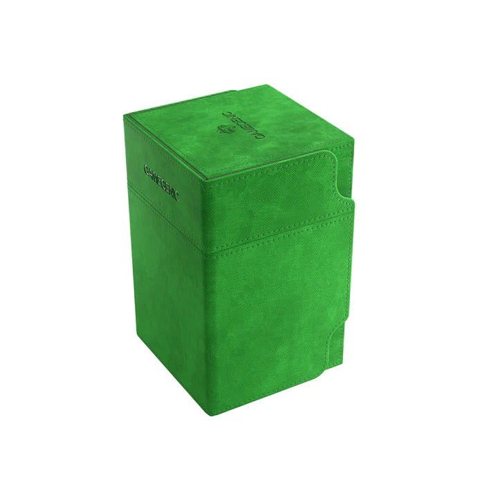 Gamegenic Watchtower 100+ XL Convertible Deck Box Green | Galactic Gamez