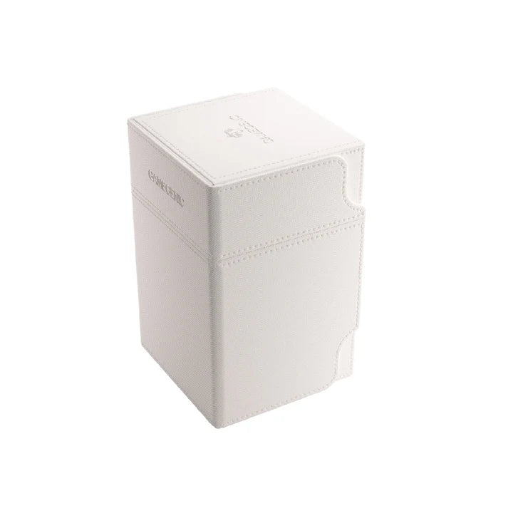 Gamegenic Watchtower 100+ XL Convertible Deck Box White | Galactic Gamez