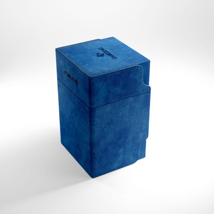 Gamegenic Watchtower 100+ Convertible Deck Box (Blue) | Galactic Gamez