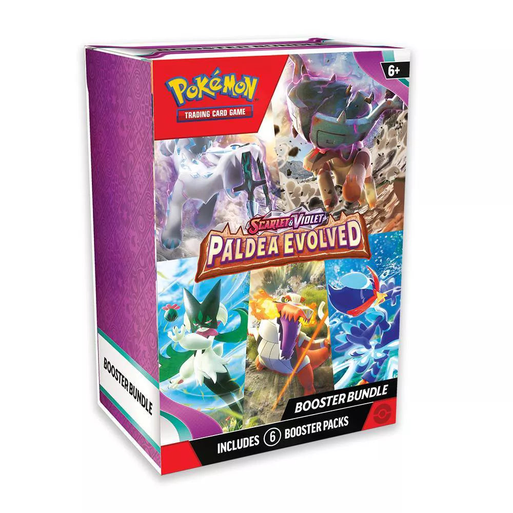 Pokemon Trading Card Game: Scarlet & Violet Paldea Evolved Booster Bundle | Galactic Gamez