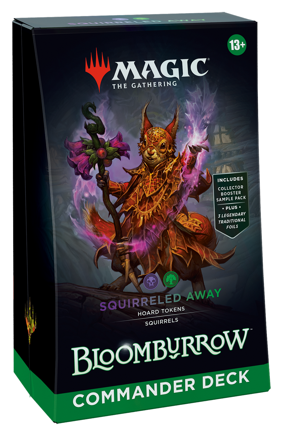 Bloomburrow - Commander Deck - Squirreled Away (BLB) | Galactic Gamez
