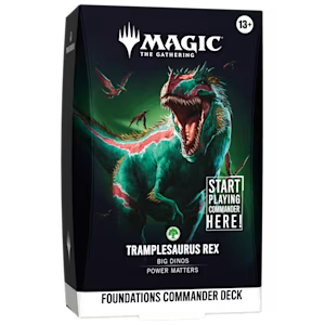 Foundations Commander Decks - Tramplesaurus Rex | Galactic Gamez