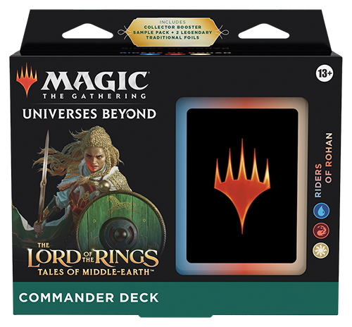 The Lord of the Rings: Tales of Middle-earth Commander Decks: Riders of Rohan | Galactic Gamez