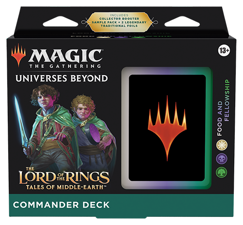 The Lord of the Rings: Tales of Middle-earth Commander Decks: Food And Fellowship | Galactic Gamez