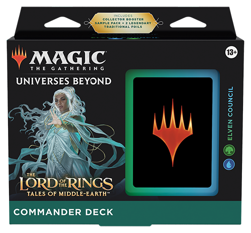 The Lord of the Rings: Tales of Middle-earth Commander Decks: Elven Council | Galactic Gamez