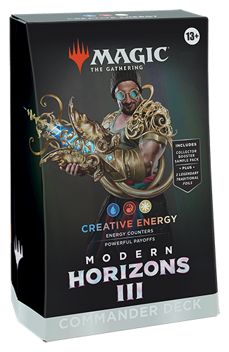 Modern Horizons 3 - Commander Deck - Creative Energy (MH3) | Galactic Gamez