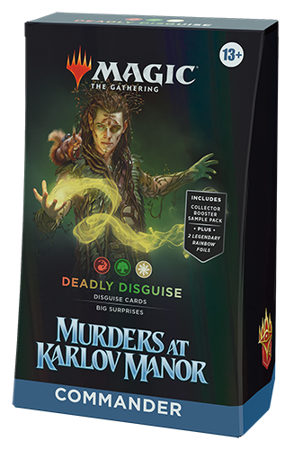 Murders at Karlov Manor Commander Deck - Deadly Disguise | Galactic Gamez