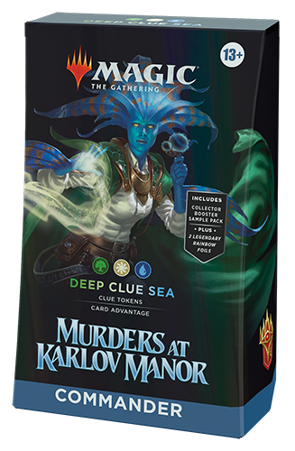 Murders at Karlov Manor Commander Deck - Deep Clue Sea | Galactic Gamez