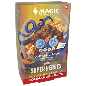 Marvel Super Heroes Collector Commander Deck - Fantastic Four | Galactic Gamez