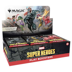 Marvel Super Heroes Play Booster Box | Galactic Gamez
